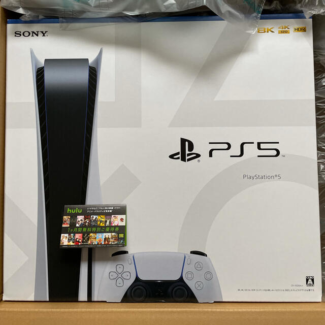 PlayStation(プレイステーション)のSONY PlayStation5 CFI-1000A01 エンタメ/ホビーのゲームソフト/ゲーム機本体(家庭用ゲーム機本体)の商品写真