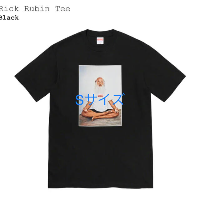 SUPREME Rick rubin T Sサイズ Black リックルービン SUPREME Rick rubin T Sサイズ Black リックルービン
