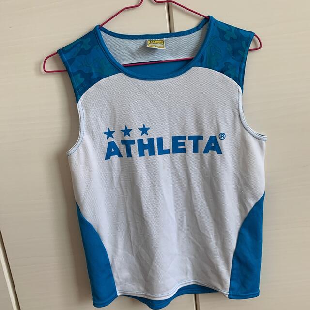 ATHLETA(アスレタ)のアスレタ　サッカー練習着　タンクトップ スポーツ/アウトドアのサッカー/フットサル(ウェア)の商品写真