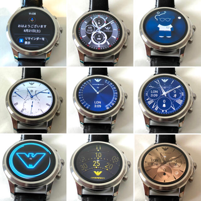Emporio Armani(エンポリオアルマーニ)のエンポリオアルマーニ　コネクテッド　ART5003 メンズの時計(腕時計(デジタル))の商品写真