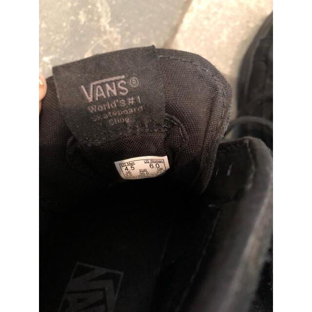 VANS(ヴァンズ)のvans sk-8 HI MOC スケハイ　モック　22.5cm レディースの靴/シューズ(スニーカー)の商品写真