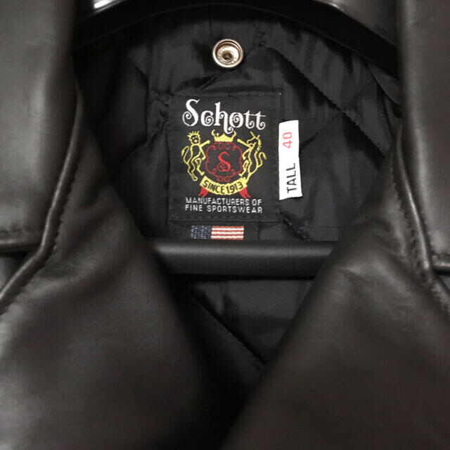 schott(ショット)のSCHOTT 613UST ONESTAR TALL メンズのジャケット/アウター(ライダースジャケット)の商品写真