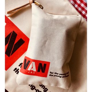 ヴァンヂャケット(VAN Jacket)のVAN紙袋デザイン、ジップ付きケース、縦17cmくらい大変貴重です(その他)