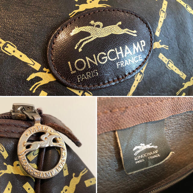 LONGCHAMP(ロンシャン)の■美品■ロンシャン/LONGCHAMP/ハンドバッグ/馬柄/ミニボストン レディースのバッグ(ボストンバッグ)の商品写真