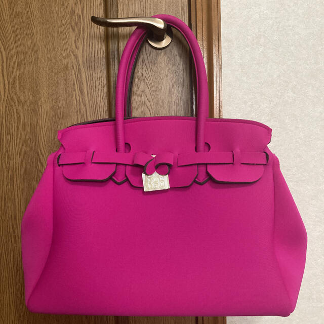 SAVE MY BAG ピンク ハンドバッグ 値引き可！ご相談ください！ レディースのバッグ(ハンドバッグ)の商品写真