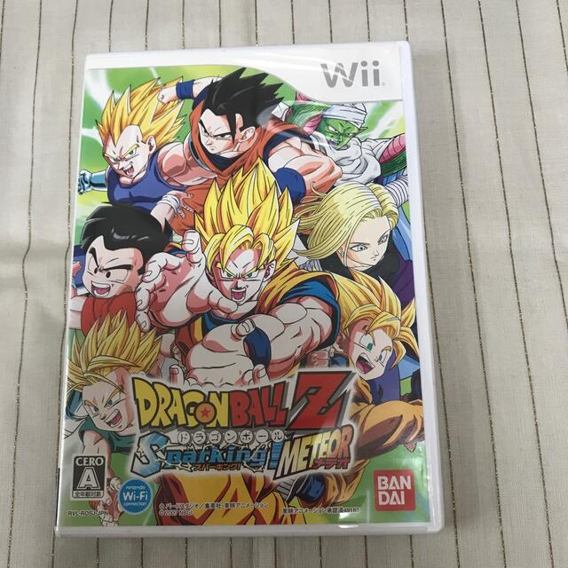 Wii(ウィー)のドラゴンボールZ スパーキング！ メテオ Wii エンタメ/ホビーのゲームソフト/ゲーム機本体(家庭用ゲームソフト)の商品写真