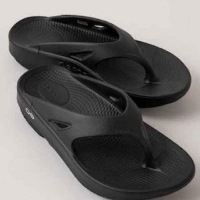 OOFOS original Black25 メンズの靴/シューズ(サンダル)の商品写真