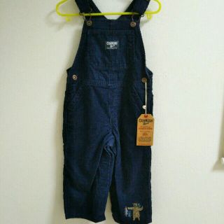 オシュコシュ(OshKosh)のOSH KOSH オーバーオール冬用（24M）(ロンパース)