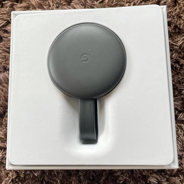 Google(グーグル)のGoogle chromecast スマホ/家電/カメラのテレビ/映像機器(映像用ケーブル)の商品写真