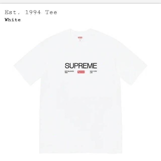 supreme 2021fw Tシャツ 1