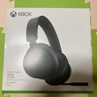 マイクロソフト(Microsoft)の【新品未開封】Xbox ワイヤレスヘッドセット(ヘッドフォン/イヤフォン)