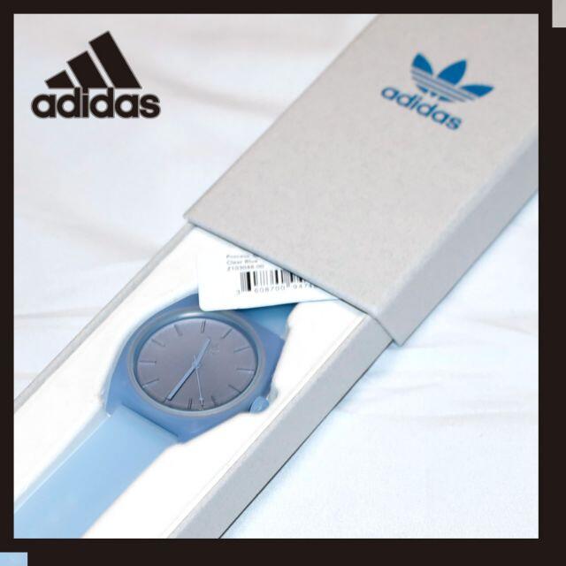 adidas(アディダス)のadidas　【腕時計 】メンズ＆レディース　 ユニセックス 　クリアブルー メンズの時計(腕時計(アナログ))の商品写真