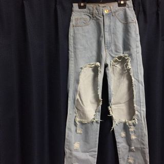 フィグアンドヴァイパー(FIG&VIPER)のりりさん専用👖､ダメージデニム(デニム/ジーンズ)