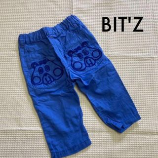 ビッツ(Bit'z)の美品！！90⚘⚘⚘bit'z ビッツ●ブルー　パンツ・ボトムス　薄手(パンツ/スパッツ)