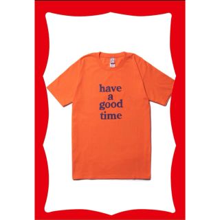 ビームス(BEAMS)のhave a good time tシャツ オレンジ(Tシャツ/カットソー(半袖/袖なし))