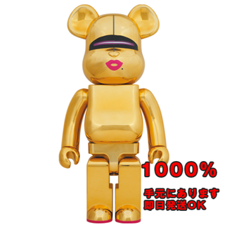 メディコムトイ(MEDICOM TOY)のBE@RBRICK SORAYAMA × 2G GOLD Ver. 1000%(その他)