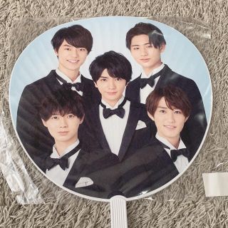 ジャニーズジュニア(ジャニーズJr.)のHiHiJET 団扇(アイドルグッズ)