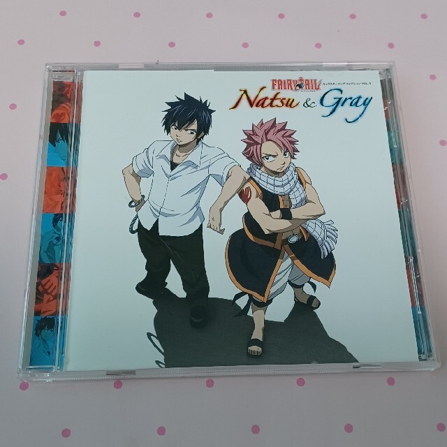 「FAIRY TAIL」キャラクターソングコレクション VOL.1 ナツ＆グレイ エンタメ/ホビーのCD(アニメ)の商品写真