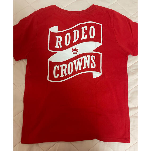 RODEO CROWNS(ロデオクラウンズ)のロデオクラウン　赤　Tシャツ レディースのトップス(Tシャツ(半袖/袖なし))の商品写真