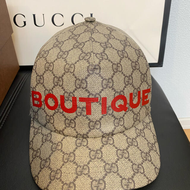 2022高品質 Gucci - GUCCI boutique キャップ　XLサイズの通販 by はっせ's shop｜グッチならラクマ 限定品国産