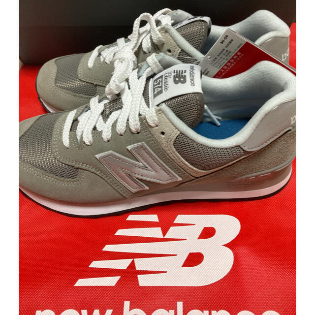 New Balance(ニューバランス)の新品未使用☆ニューバランス ML 574 EGG 25.0センチ　グレー レディースの靴/シューズ(スニーカー)の商品写真