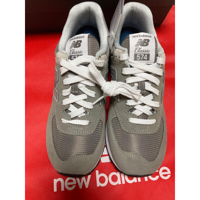 New Balance(ニューバランス)の新品未使用☆ニューバランス ML 574 EGG 25.0センチ　グレー レディースの靴/シューズ(スニーカー)の商品写真