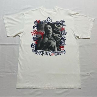 ステューシー(STUSSY)の90s old stussy art is life ヴィーナス vintage(Tシャツ/カットソー(半袖/袖なし))