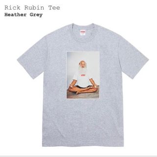 シュプリーム(Supreme)のsupreme Rick Rubin tee グレーXL(Tシャツ/カットソー(半袖/袖なし))