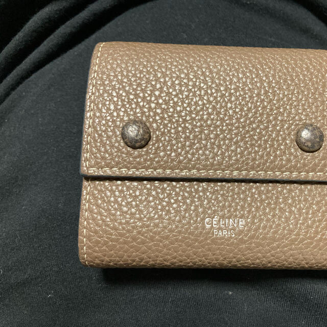 celine(セリーヌ)のCELINE セリーヌ　スモールマルチファンクション　三ツ折り財布　ミニ財布 レディースのファッション小物(財布)の商品写真