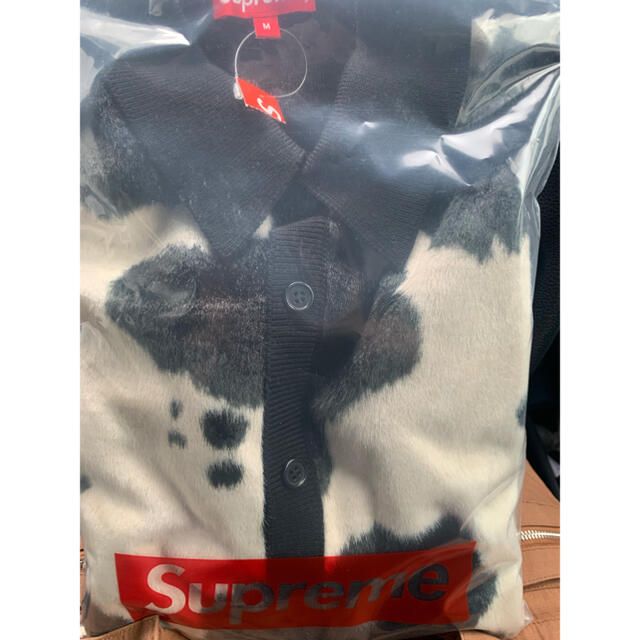 Mサイズ】supreme cow print black カーディガン | www.innoveering.net