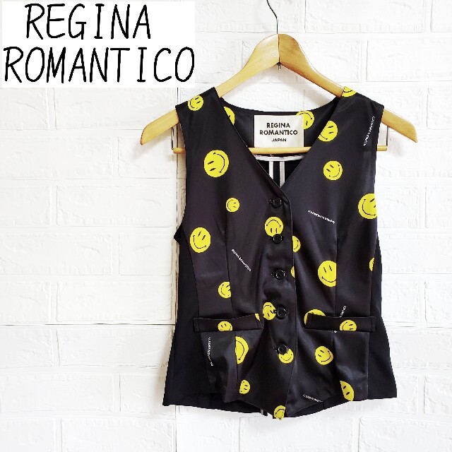 にこちゃん レジィーナロマンティコ REGINA ROMANTICO ベスト 黒-