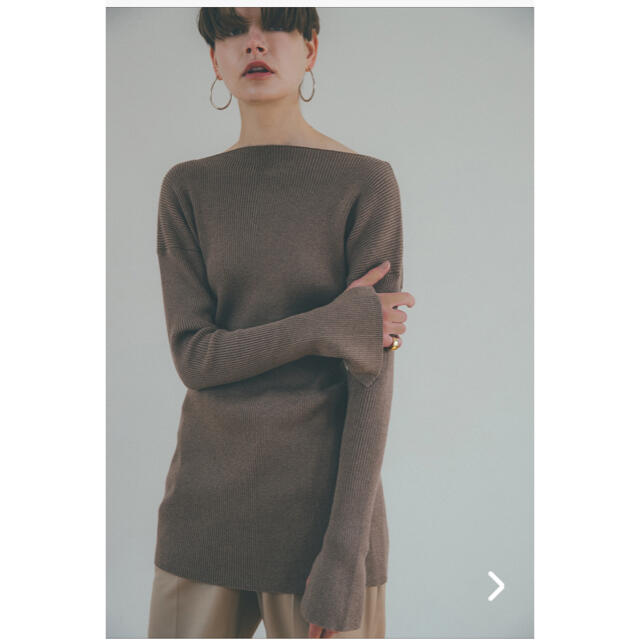 CLANE LOOSE SHAPE RIB KNIT TOPS 売れ筋アイテムラン 7000円引き