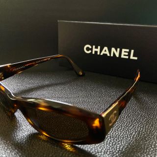 シャネル(CHANEL)のCHANEL シャネル サングラス 未使用 べっこう柄フレーム ココマーク(サングラス/メガネ)