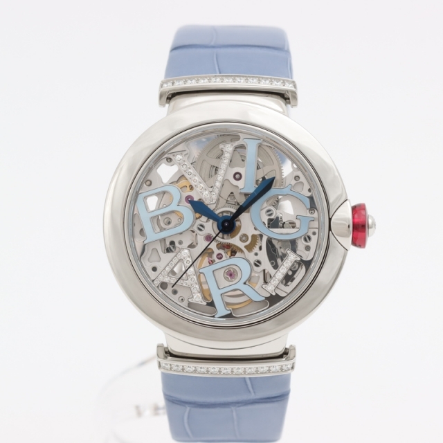 ブルガリ 腕時計 ルチュア ブルガリ BVLGARI 腕時計 ルチュア アリゲーターレザーMウォッチ LU40C6SPGLD ギフトラッピング無料