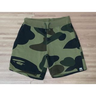 アベイシングエイプ(A BATHING APE)の★激レア★APE ジャイアントカモ ハーフパンツ M スウェットパンツ ショーツ(ショートパンツ)