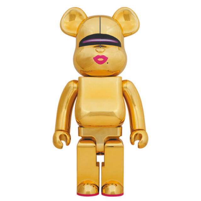 BE@RBRICK SORAYAMA × 2G GOLD Ver. 1000％