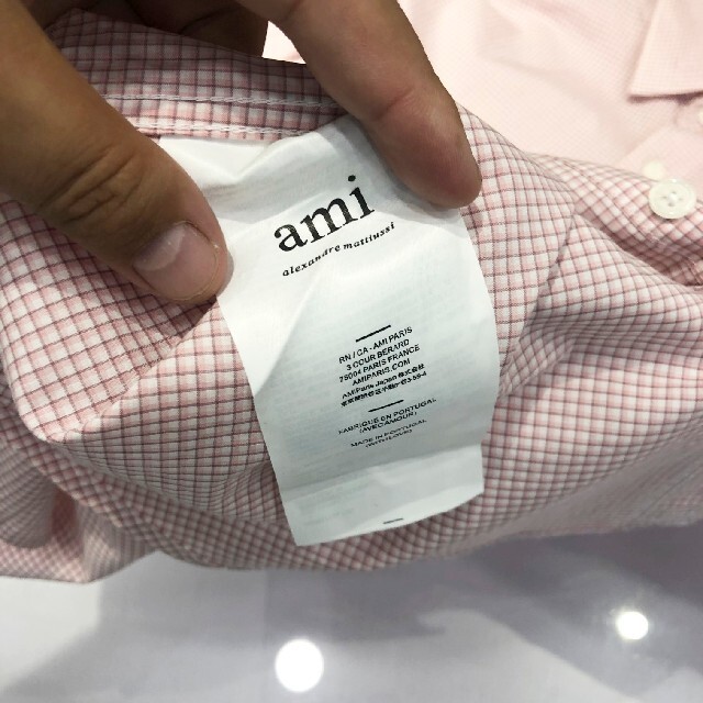 AMI PARIS  ドレスシャツ メンズ カッコ!! メンズのトップス(シャツ)の商品写真