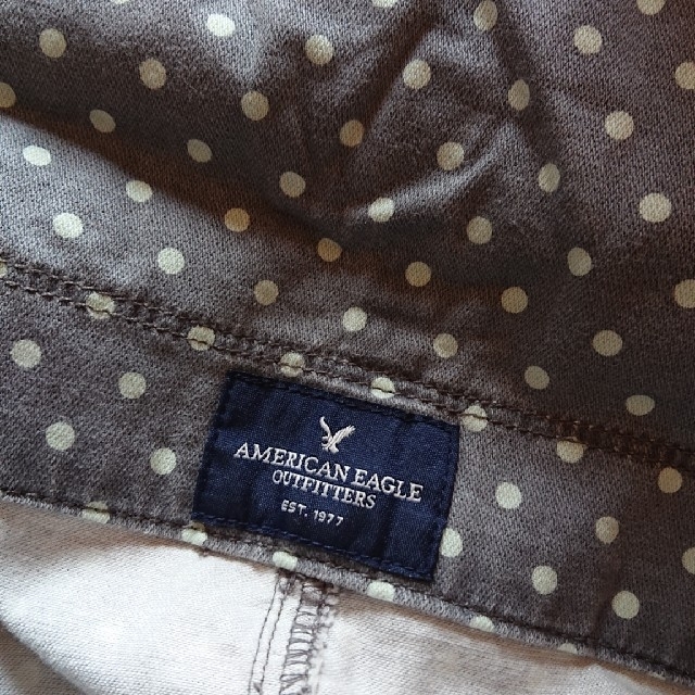 American Eagle(アメリカンイーグル)のｱﾒﾘｶﾝｲｰｸﾞﾙ 可愛い 原宿系POPなﾄﾞｯﾄ柄 ｼｮｰﾊﾟﾝｻﾛﾍﾟｯﾄ レディースのパンツ(サロペット/オーバーオール)の商品写真