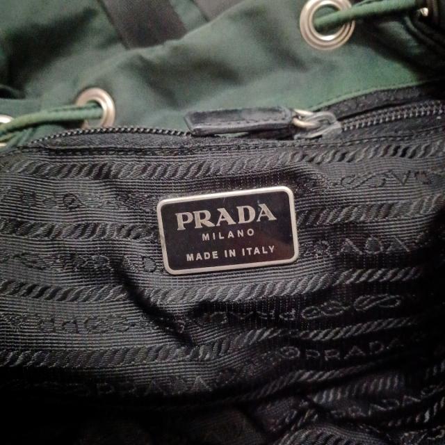 PRADA(プラダ)のプラダ リュックサック - ナイロン×レザー レディースのバッグ(リュック/バックパック)の商品写真