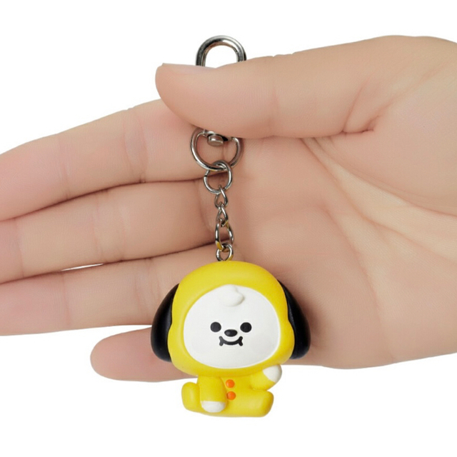 防弾少年団(BTS)(ボウダンショウネンダン)のBT21 ベビーフィギュアキーホルダー CHIMMY ジミン BTS 公式 エンタメ/ホビーのタレントグッズ(アイドルグッズ)の商品写真