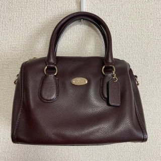 コーチ(COACH)のcoach  ミニボストンバッグ(ショルダーバッグ)