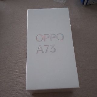 OPPOA73　新品　ネービーブルー(スマートフォン本体)