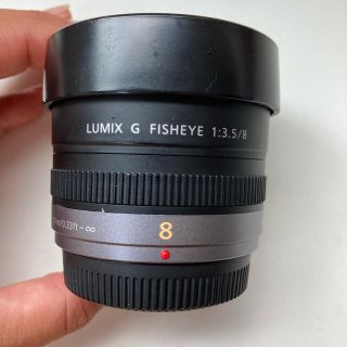 パナソニック(Panasonic)の☆値下げ☆LUMIX fisheyeレンズ(ミラーレス一眼)