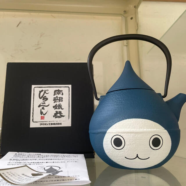 ☆即日発送☆ぴちょんくん 南部鉄器急須 ダイキン | monsterdog.com.br