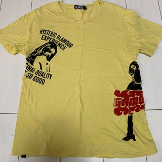 ヒステリックグラマー(HYSTERIC GLAMOUR)のHYSTERIC GLAMOUR  Tシャツ イエロー(Tシャツ/カットソー(半袖/袖なし))