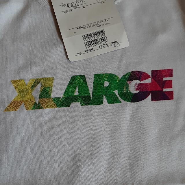 XLARGE(エクストララージ)の新品 エクストララージ 120 ロゴTシャツ キッズ/ベビー/マタニティのキッズ服男の子用(90cm~)(Tシャツ/カットソー)の商品写真