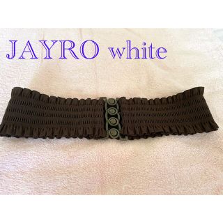 ジャイロホワイト(JAYRO White)の■美品■JAYRO white ゴムウエストベルト(ベルト)