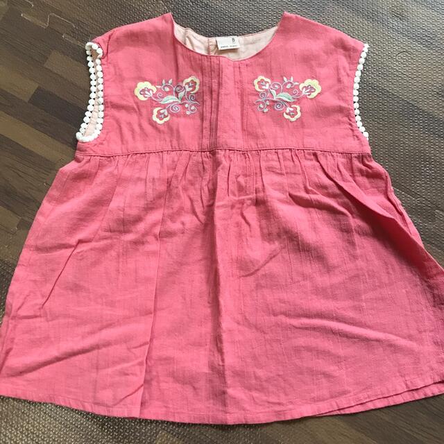 petit main(プティマイン)のプティマイン　ノースリーブ キッズ/ベビー/マタニティのキッズ服女の子用(90cm~)(ブラウス)の商品写真