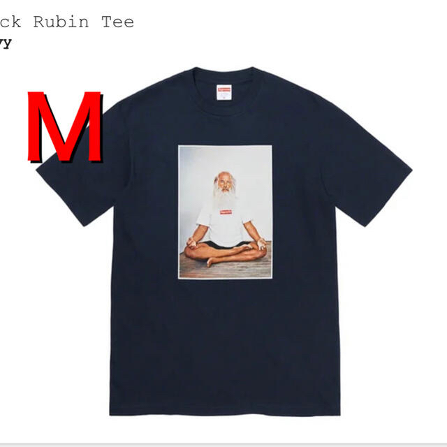 メンズSupreme Rick Rubin Tee Navy Mサイズ