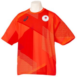 アシックス(asics)の東京オリンピック 2020 Tシャツ Lサイズ JOC 代表 公式 アシックス(Tシャツ/カットソー(半袖/袖なし))